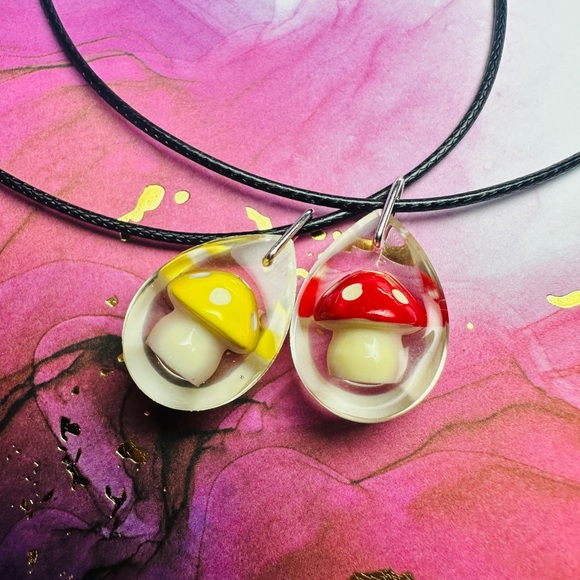 Mushroom Necklaces - Picture 2 of 9